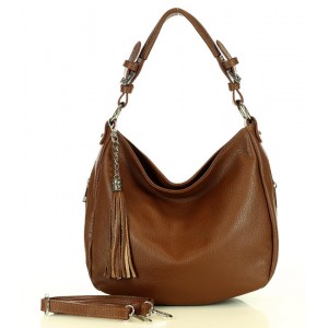 Leather shoulder hot sale bag women's